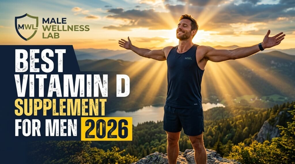 Best Vitamin D Supplement for Men in 2026 D3 K2 testosterone deficiency
