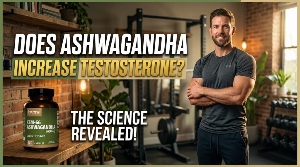Does Ashwagandha Increase Testosterone? men supplement research 2026