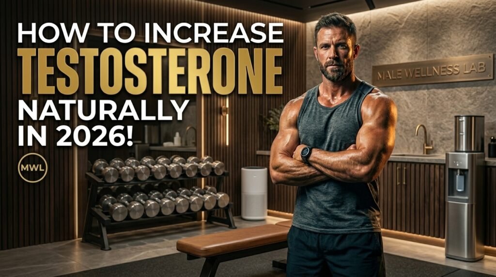 How to Increase Testosterone Naturally in 2026 man training gym