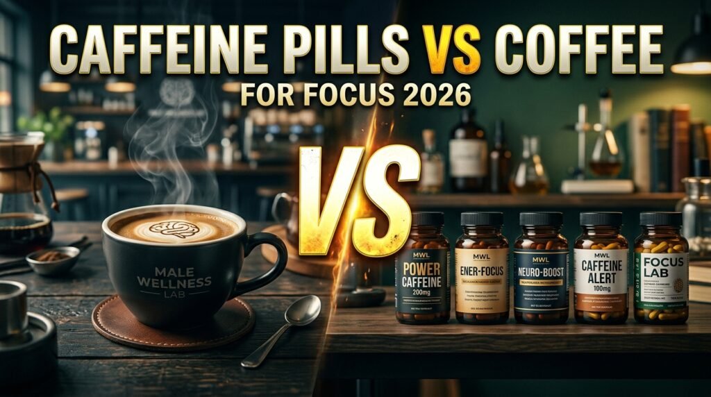 Caffeine Pills vs Coffee for Focus: Which Is Better in 2026? L-theanine stack