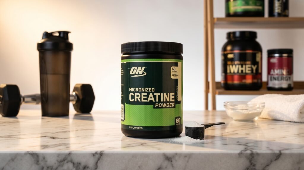 creatine vs protein powder supplements comparison men 2026