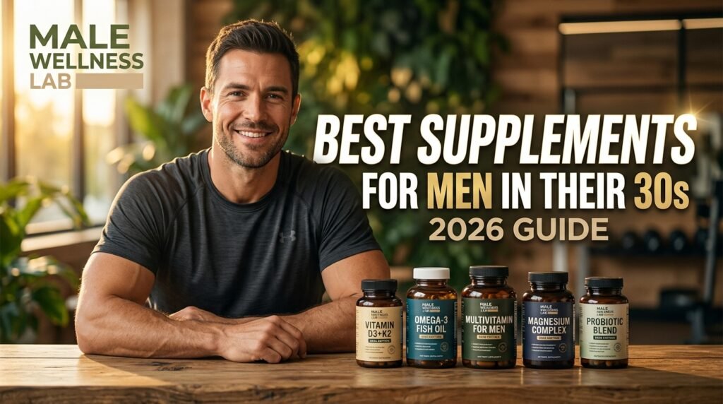 Best Supplements for Men in Their 30s in 2026 complete stack